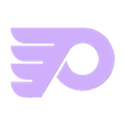 Logo negro.stl Philadelphia Flyers field hockey lamp