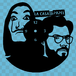 LA-CASA-DE-PAPELE.png Fichier STL LA CASA DE PAPEL MONTRE・Objet pour imprimante 3D à télécharger