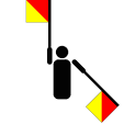 Semaphore_Victor.png Semaphores - "Alpha ... Zulu" (Winkeralphabet) for silicone moulds