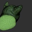 30.jpg Doge meme Shiba Inu head for 3D printing