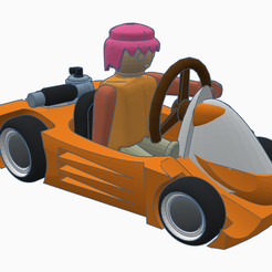 001.png STL file Thermal go-kart ( playmobile size ) unique design・3D printable model to download