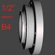 B4-0.5-M43_1.JPG Video B4 (2/3" and 1/2") lens to Micro four-thirds mount adapters