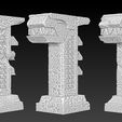 Totems-Serpent_Skinks-02.jpg Saurian Skink Columns - Basic Model A