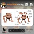 RENDER-DESCRIPTION.jpg Fichier 3D ELDEN RING POT BOY A・Modèle à télécharger et à imprimer en 3D