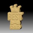 BestDad.jpg BEST DAD SOLID SHAMPOO AND MOLD FOR SOAP PUMP