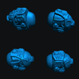 SCARAB-HELMETS.png Dust scarab marins with 2+ armour. multipart kit