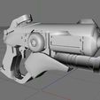 1.JPG Overwatch Mercy Gun snap assembly with moving parts