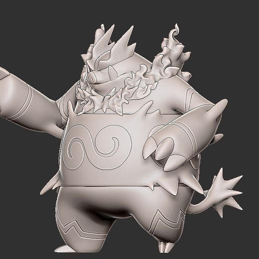 ZBrush-Document3.jpg POKEMON TEPIG EVOLUTION PACK