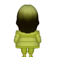 model-15.png Billie Eilish chibi figure 3d model