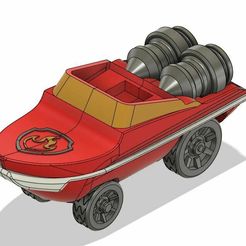 foto-1.jpg 3MF file paw patrol boat・Model to download and 3D print