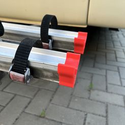 IMG_1141.jpeg STL file Thule bike rack rails cover Y rail・3D printing idea to download