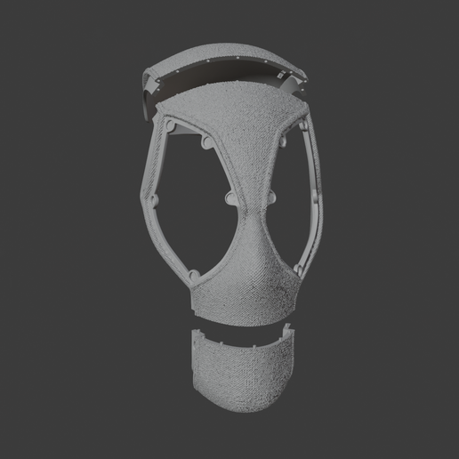 9_9.png Deadpool Mask with Detailed Texture and Magnets Slots / Deadpool - Mascara con Textura e Magnes