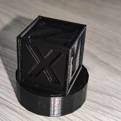 xyzcube.jpg Fichier STL gratuit Le cube XYZ・Plan à télécharger et à imprimer en 3D