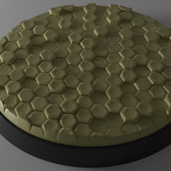 50mm1.png 3x 50mm + 3x 60mm base with hexagon tiles (+ toppers)