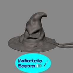 Chapéu-seletor.jpg Archivo OBJ Sombrero Seleccionador・Modelo para descargar e imprimir en 3D