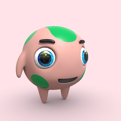 1.png Personnage de dessin animé - Bébé Alien