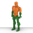persp.jpg Aquaman - ARTICULATED POSEABLE ACTION FIGURE 100mm