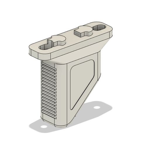 STL file Keymod Stubby Vertical Grip・3D printable model to download・Cults