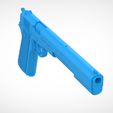 2.47.jpg Colt M1911A1 from the movie Hitman Agent 47 1 to 12 scale 3D print model