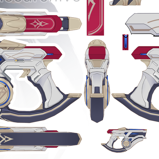Honkai Star Rail Topaz Gun