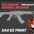 Main2-01.png Valorant Reaver 3D Model High quality ! Ready to print !