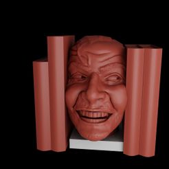 shining-v8.jpg STL file JACK NICHOLSON the shining・Model to download and 3D print