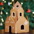 creative-tools-gingerbread-house-for-3d-printing.jpg Gingerbread House Cookie Cutters (three levels)