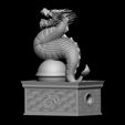 5.jpg Smoking Asian Dragon - 3D Model Incense Burner