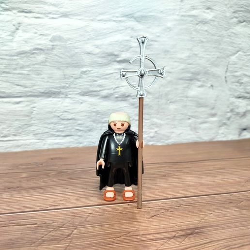 CUSTOM CROSS CANE / ACCESSORIES FOR PLAYMOBIL
