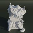 1.jpg Monster Treasure Box Dice Box Pattern 3D print model