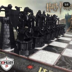 STL file HARRY POTTER MAGNETIZED CHESS - BASE ONLY・3D printer design to  download・Cults