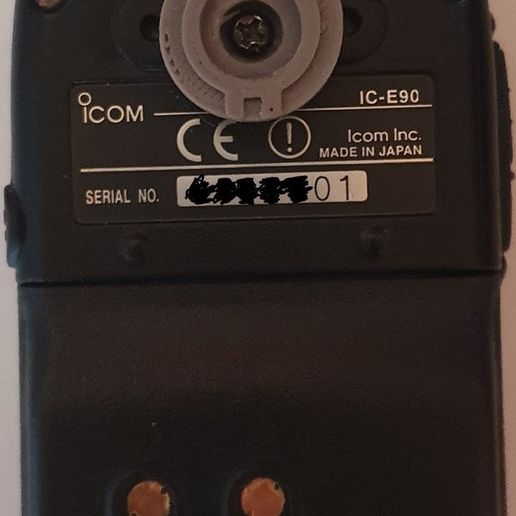 ICOM Belt Clip Adapter 3D model