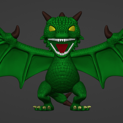 Dragon_00.png Archivo STL Dragon Pop・Diseño para descargar y imprimir en 3D