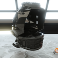 back.png Darth Vader  - 3D Printable Reveal Helmet