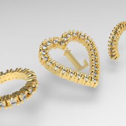 STL file Louis Vuitton Earrings and Rings Mini Dresser・3D printer model to  download・Cults