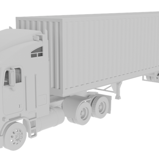 🚚 Freightliner FLA 86 Truck with Container 1/64 from the 'The