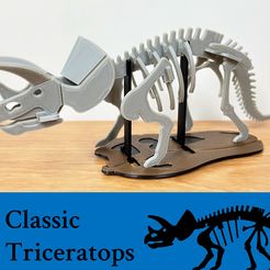 trike_classic-pic1.jpg [3Dino Puzzle] Classic Style Triceratops