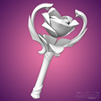 SeraphineCristalrose02.png Seraphine Crystal Rose League of Legends / Wild Rift STL files