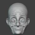 Smiling-Old-Woman-BJD-Head.jpg BJD Doll Head – Smiling Granny #tan