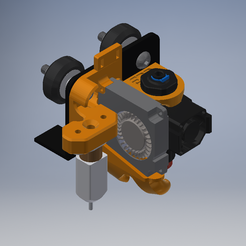 ObenLinksVorne.PNG Free STL file Ender 3 Revo Micro Mount With BLTouch Stock Fan・Object to download and to 3D print