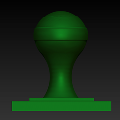 sello-2.png OBJ file sello completo - complete seal・Design to download and 3D print
