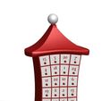 advent-calendar-SANTA.jpg Adventskalender für Weihnachten mit Weihnachtsmannmütze