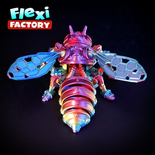 flexi-factory_dan-sopala_cyber-bee_12.jpg Abeja cibernética Flexi Factory