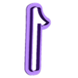 1.stl disney - alphabet font - cookie cutter