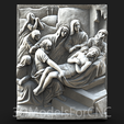 15.png 3D Model STL File for CNC Router Laser & 3D Printer Stations of the Cross Pack