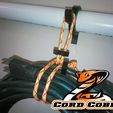 CC_1.jpg Cord Cobra - Heavy Duty Extension Cord Hanger & Tie