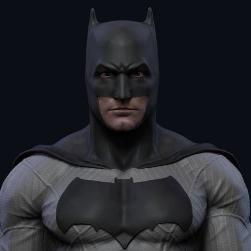 Bust Batman - 3D Print - 3D model önizlemesi