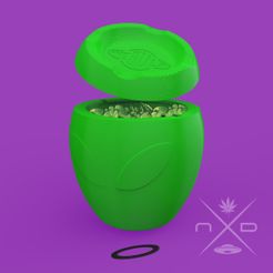cenicero 5.jpg Archivo STL Cenicero porta colillas/ marihuana・Plan imprimible en 3D para descargar