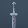 0004.png Blaidd Royal Greatsword Weielded by Elden Ring's Blaidd | Darriwil The Half-Wolf [3D Print Ready | Digital Download | STL File]