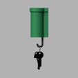 Render-07.jpg Pop-Up Key Hanger 083B (Luigi) | 52 x 63 x 129mm